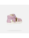 Geox Розови момичешки barefoot сандали Geox Sandal Steppieup