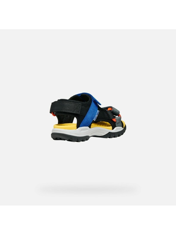Geox Черни момчешки сандали Geox Borealis
