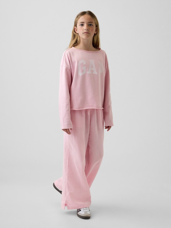 GAP Детски суитшърт с логото на GAP