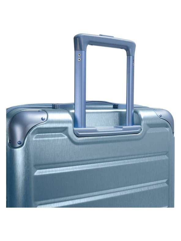 Heys Пътнически куфар Heys Alumix M Icy Blue