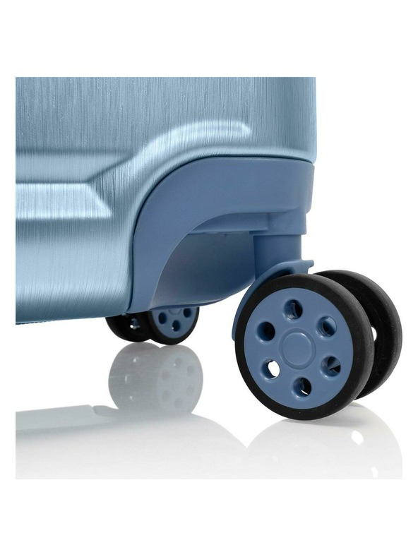 Heys Пътнически куфар Heys Alumix M Icy Blue