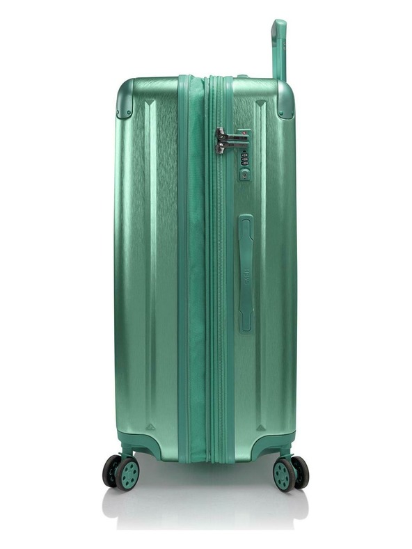 Heys Пътен куфар Heys Alumix L Midnight Green