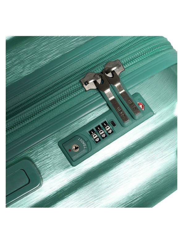 Heys Пътен куфар Heys Alumix L Midnight Green