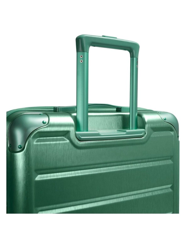 Heys Пътен куфар Heys Alumix L Midnight Green