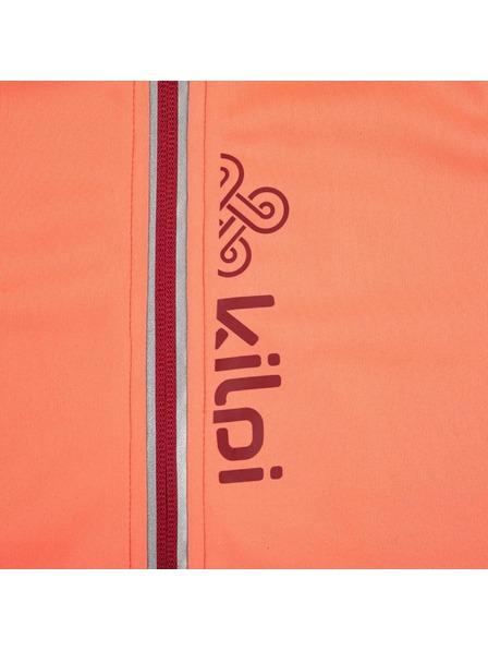 Kilpi Червено и коралово дамско спортно яке Kilpi Nordim-W