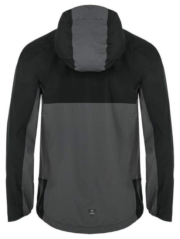 Kilpi Черно-сиво мъжко спортно яке Kilpi Hurricane-M