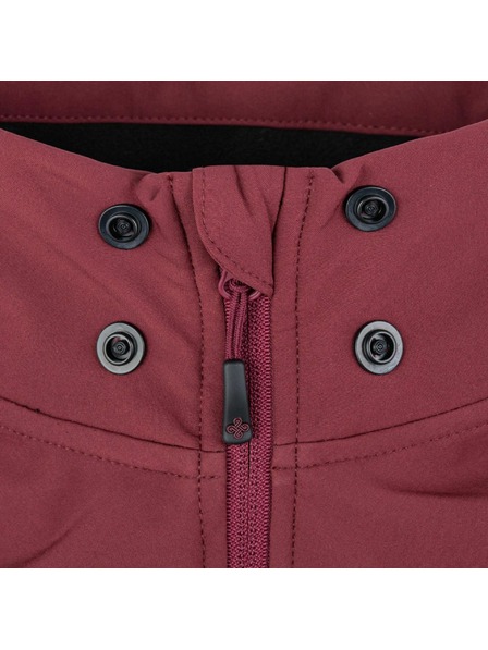 Kilpi Дамско софтшел яке в цвят бордо Kilpi RAVIA