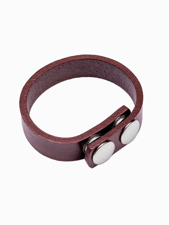 Ombre Clothing Комплект мъжки кожени аксесоари - бронзови A654 Ombre Clothing