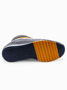Ombre Clothing Мъжки спортни обувки - морско синьо/жълто T358 Ombre Clothing