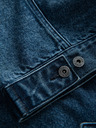 Ombre Clothing Мъжко дънково яке катана с измиване - синьо V4 OM-JADJ-0219 Ombre Clothing