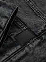 Ombre Clothing Мъжко дънково яке катана с измиване - графитно V5 OM-JADJ-0219 Ombre Clothing