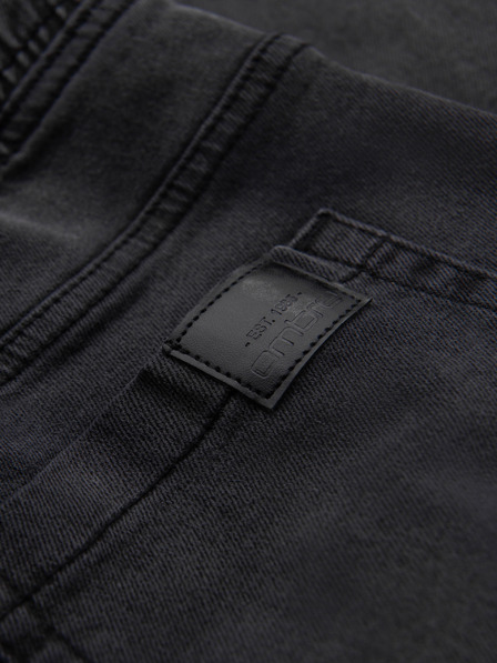 Ombre Clothing Мъжки дънкови панталони JOGGERS с перлив ефект - сиво V3 OM-PADJ-0267 Ombre Clothing