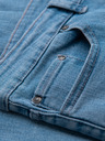 Ombre Clothing Мъжки класически дънки SLIM FIT с еластан - светло синьо V2 OM-PADP-0216 Ombre Clothing