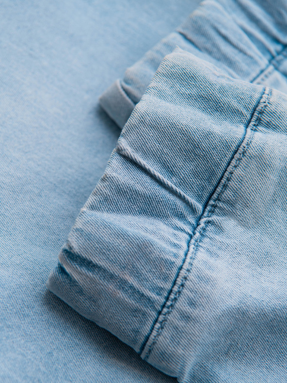 Ombre Clothing Мъжки дънкови панталони JOGGERS с перлив ефект - светло синьо V1 OM-PADJ-0267 Ombre Clothing