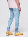 Ombre Clothing Мъжки дънкови панталони JOGGERS с перлив ефект - светло синьо V1 OM-PADJ-0267 Ombre Clothing