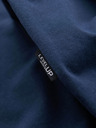 Ombre Clothing Мъжка памучна тениска LOOSE FIT с кръгло деколте - тъмно синя V9 OM-TSBC-0267 Ombre Clothing