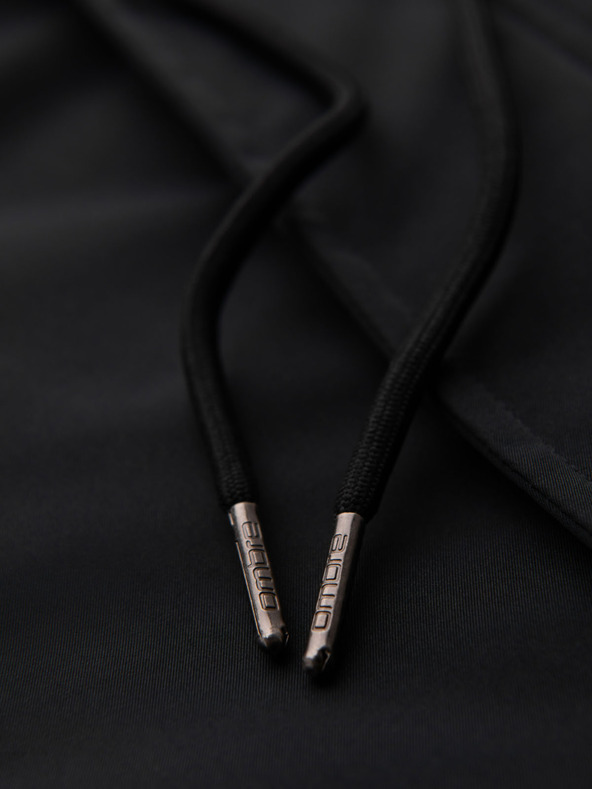 Ombre Clothing Класическо дълго мъжко яке парка - черно V6 OM-JAPJ-0313 Ombre Clothing