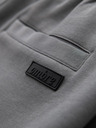 Ombre Clothing Мъжки спортни панталони с прави крачоли и гумени детайли - сиви V3 OM-PASK-0281 Ombre Clothing