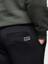 Ombre Clothing Мъжки спортни панталони joggers - черни V2 OM-PASK-0280 Ombre Clothing