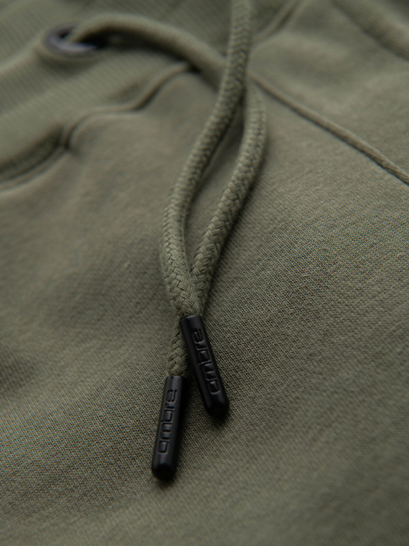 Ombre Clothing Мъжки спортни панталони joggers - оливови V4 OM-PASK-0280 Ombre Clothing