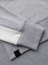 Ombre Clothing Мъжки суитшърт с контрастна тапицерия и реглан ръкави - сив меланж V2 OM-SSNZ-0200 Ombre Clothing