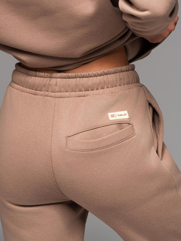 Ombre Clothing UNISEX спортен екип със спортни панталони и суитшърт - кафяв V16 Z109 Ombre Clothing