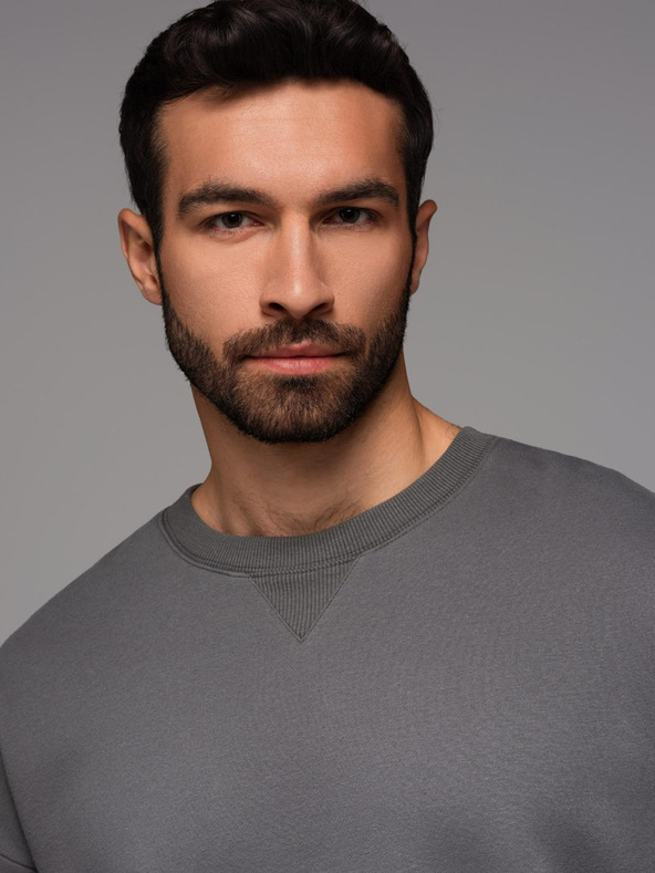 Ombre Clothing UNISEX спортен екип с панталони и суитшърт - сив V18 Z109 Ombre Clothing