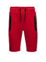 Ombre Clothing Мъжки спортни шорти - червени V2 W239 Ombre Clothing