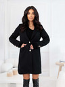 Edoti Модно дамско палто CLR042 - черно EDOTI