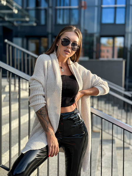 Edoti Дамски пуловер 022ELR - бежов EDOTI