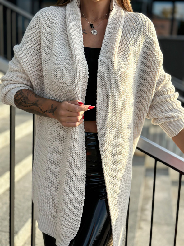 Edoti Дамски пуловер 022ELR - бежов EDOTI