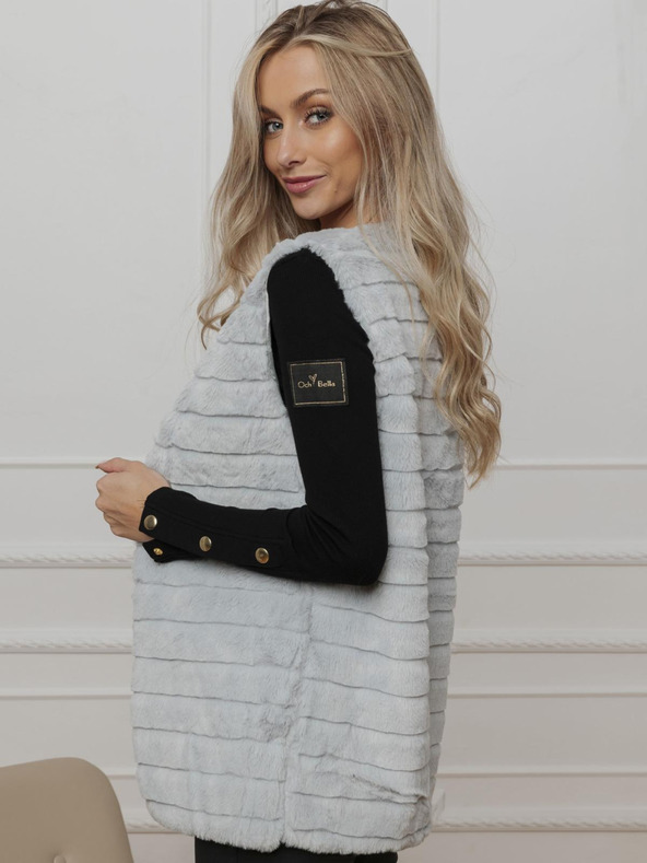 Edoti Дамска жилетка VLR008 - светлосива EDOTI