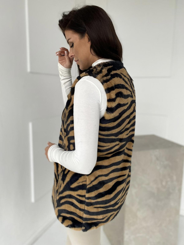 Edoti Дамска жилетка VLR013 - кафява EDOTI