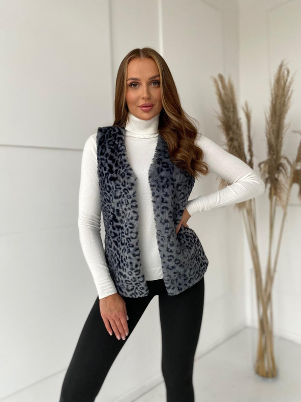 Edoti Дамска жилетка VLR011 - антрацитна EDOTI