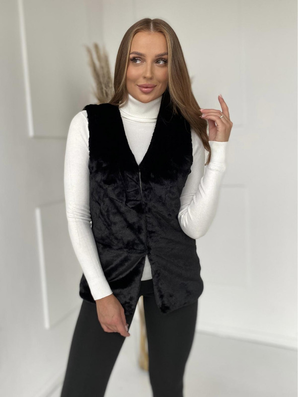 Edoti Дамска жилетка VLR012 - черна EDOTI