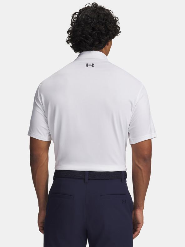 Under Armour Мъжка тениска Under Armour UA Matchplay Polo-WHT