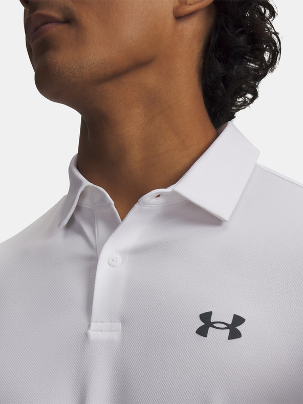 Under Armour Мъжка тениска Under Armour UA Matchplay Polo-WHT
