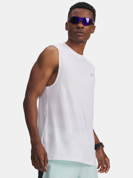 Under Armour Мъжко потник Under Armour UA Velociti Tank-WHT