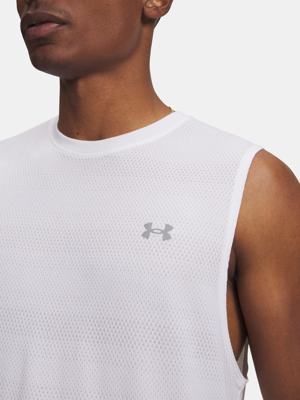 Under Armour Мъжко потник Under Armour UA Velociti Tank-WHT