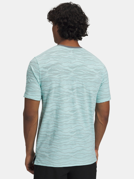 Under Armour Мъжка тениска Under Armour UA Halo Jacquard SS-BLU