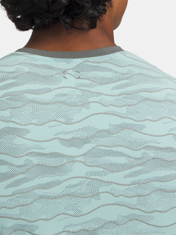 Under Armour Мъжка тениска Under Armour UA Halo Jacquard SS-BLU