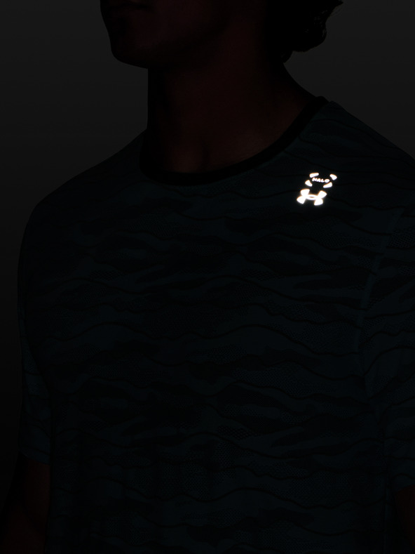 Under Armour Мъжка тениска Under Armour UA Halo Jacquard SS-BLU