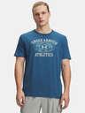 Under Armour Мъжка тениска Under Armour UA M 60/40S ARMOR GLOBE SS-BLU