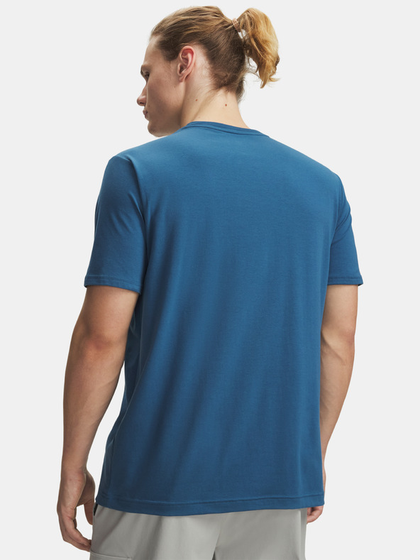 Under Armour Мъжка тениска Under Armour UA M 60/40S ARMOR GLOBE SS-BLU