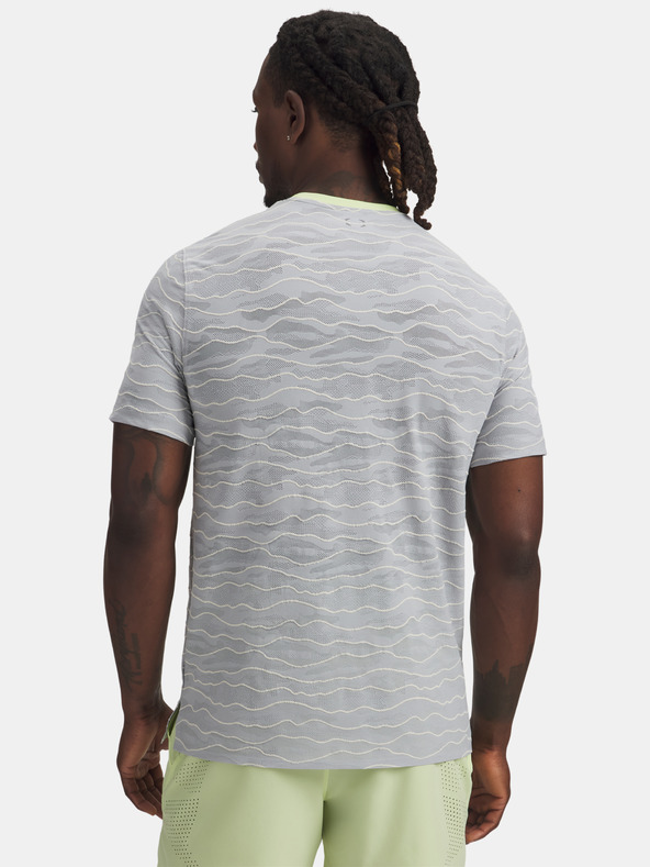 Under Armour Мъжка тениска Under Armour UA Halo Jacquard SS-WHT
