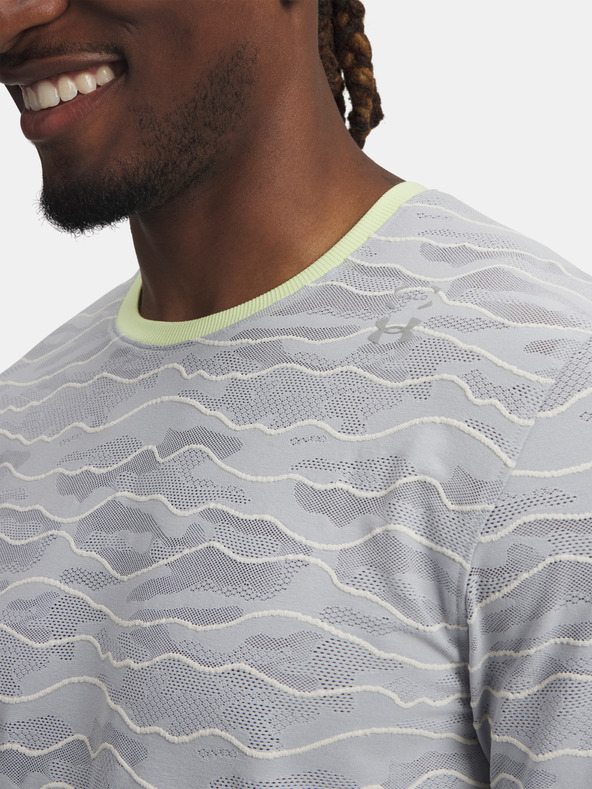 Under Armour Мъжка тениска Under Armour UA Halo Jacquard SS-WHT