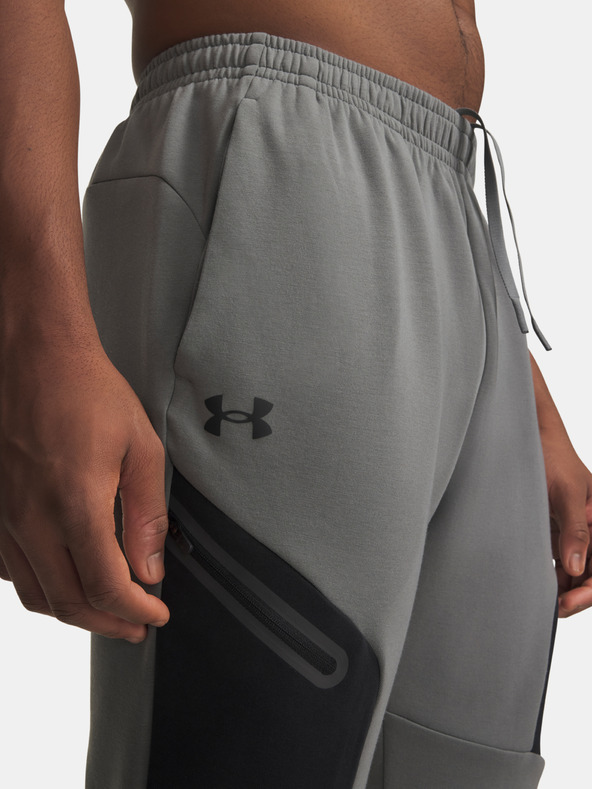 Under Armour Мъжки суитшърт панталони Under Armour UA Unstoppable Flc Jgr EU-GRN