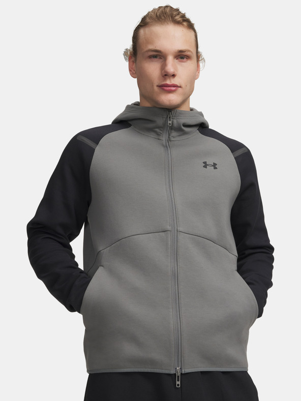 Under Armour Мъжки суитшърт Under Armour UA Unstoppable Flc FZ HD EU-GRN