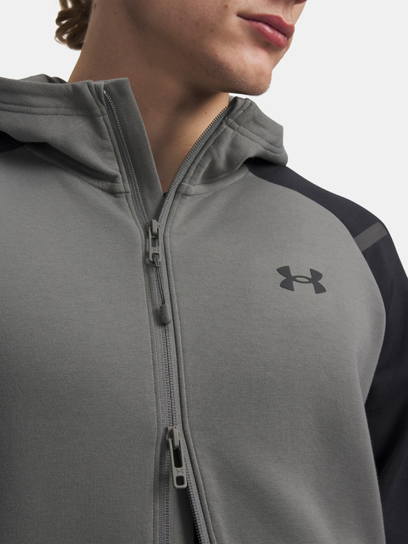 Under Armour Мъжки суитшърт Under Armour UA Unstoppable Flc FZ HD EU-GRN