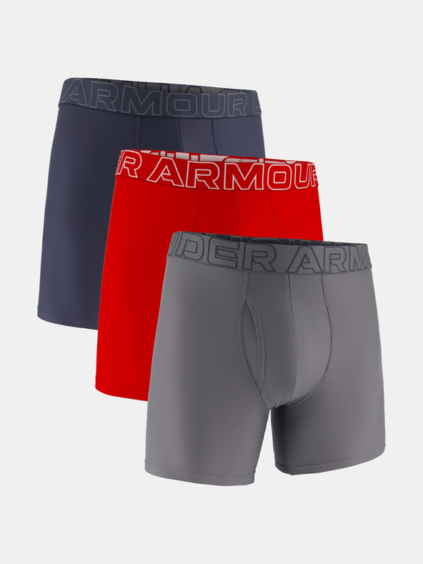 Under Armour Мъжки боксерки Under Armour Ua Performance Tech - Solid 6in - 3pk